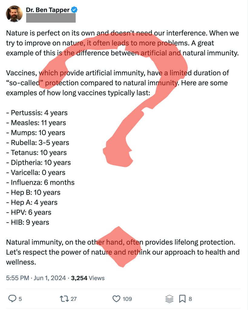 National immunity doesn't always last as long as you might think it should.